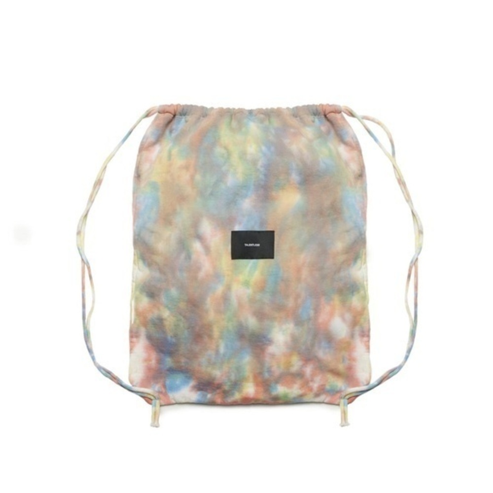 Talentless Cinch Bag Multi Color Tie Dye Bag Unisex